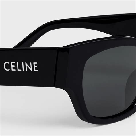 celine monochrome 01 sunglasses in acetate black|CELINE Monochroms 01 sunglasses in Acetate.